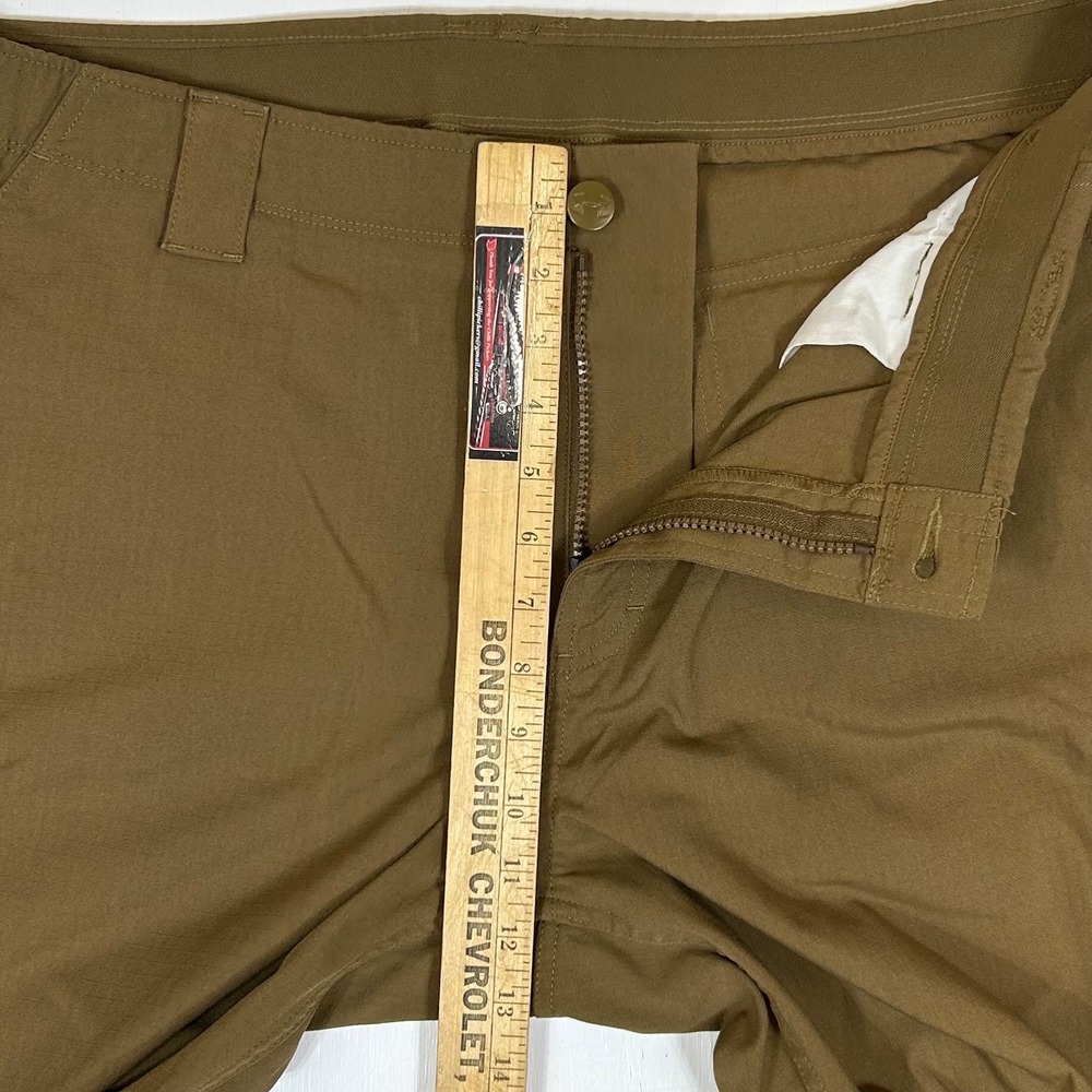 Under Armour Men Brown Tactical Ripstop Cargo Pants 42/37.5 Straight Leg Utility - Picture 6 of 9